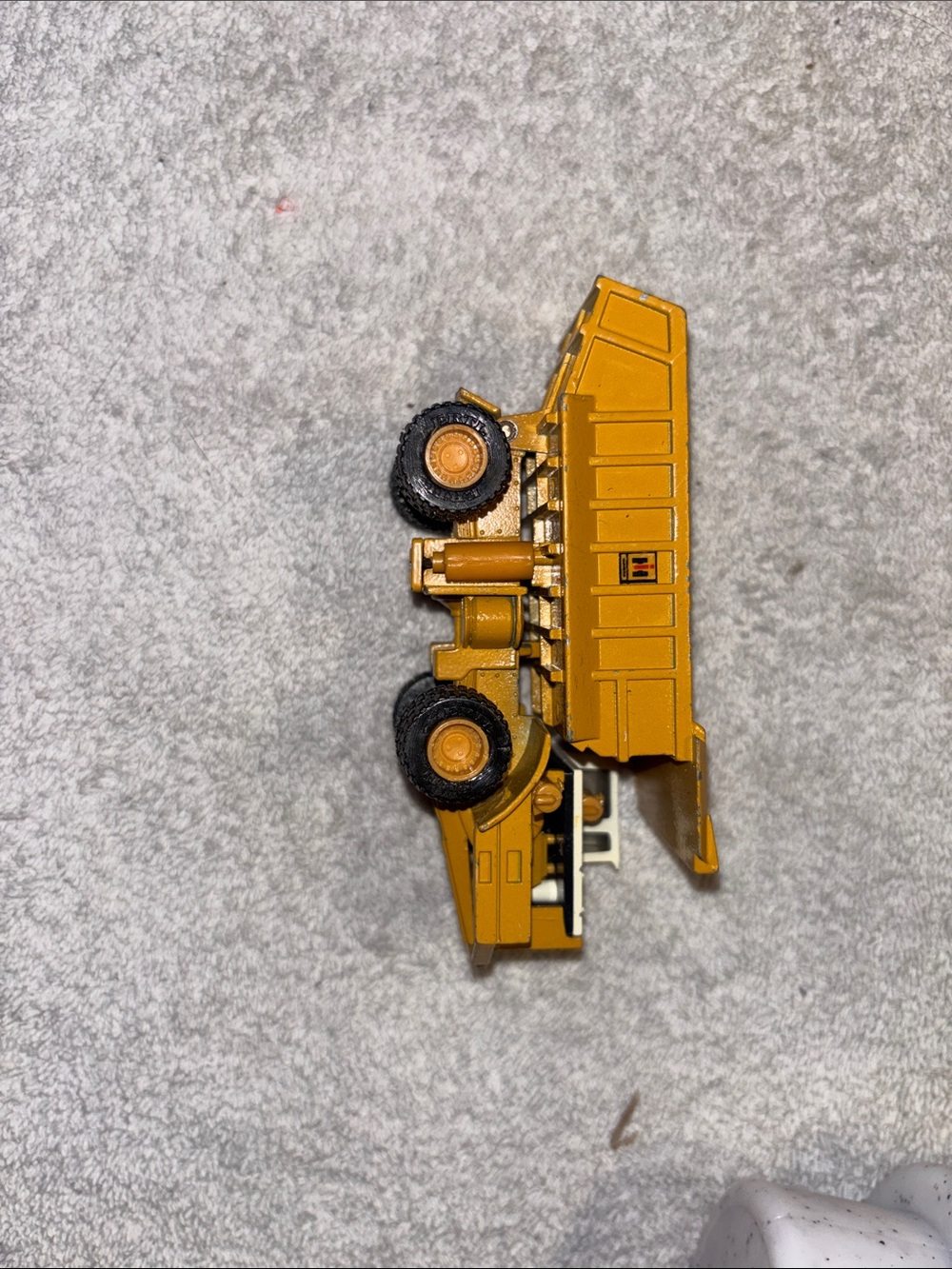 Vintage diecast Kids Dump Truck Toy by